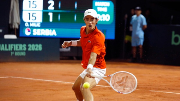 Милић био надомак највеће победе у каријери, Србија у тешкој ситуацији против Чилеа