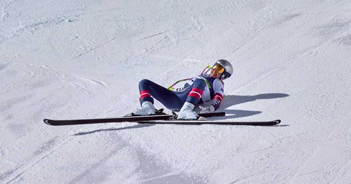 Линдси Вон хеликоптером пребачена у болницу после пада на Олимпијским зимским играма