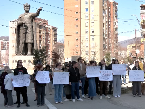 Протест у Косовској Митровици – Универзитет је последња линија иза које не смемо да се повучемо