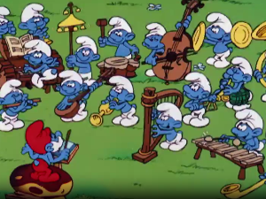 Штрумпфови:	Мазалова неверо-јаја-тна пустоловина