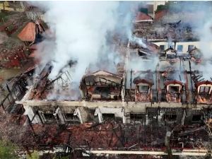 Полиција још увек утврђује узроке пожара у ресторану "Мала гостиона" на Палићу