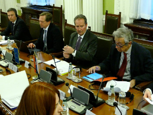 Представници власти и опозиције са делегацијом Венецијанске комисије о сету правосудних закона