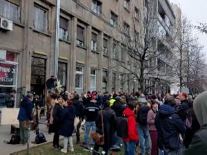 Јавни час "Не дамо вам Академију" у Новом Саду