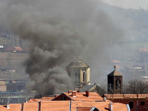 СПЦ: У Мартовском погрому албански екстремисти се посебно обрушили на српске светиње