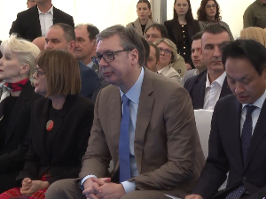 Почетак радова на  изградњи Центра за иновације Тојо Тајера у Инђији, присуствује председник Вучић