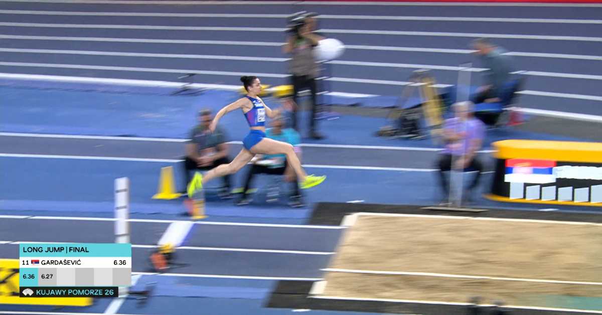 Гардашевићева без прилике за медаљу након три скока у финалу