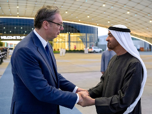 Вучић у изненадној посети УАЕ: Најоштрија осуда напада на Емирате, пуна солидарност Србије са пријатељским народом