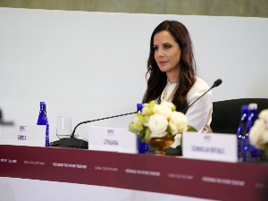 Тамара Вучић у Вашингтону: Оснажимо децу како би препознала опасности у дигиталном свету