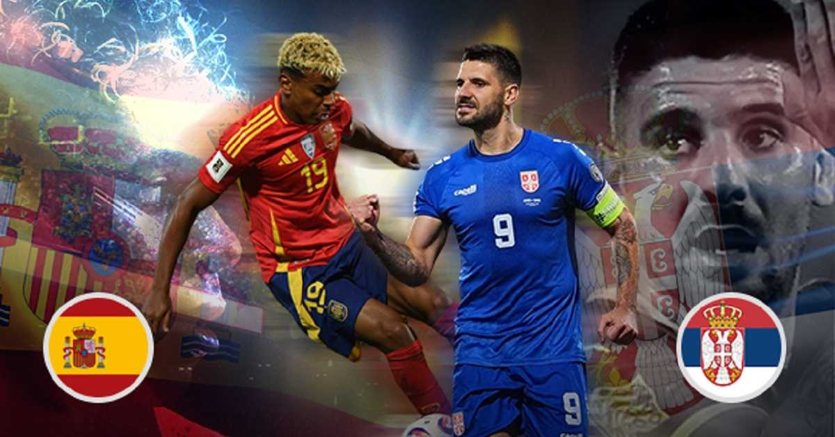 Шпанија води против Србије, два гола Ојарзабала