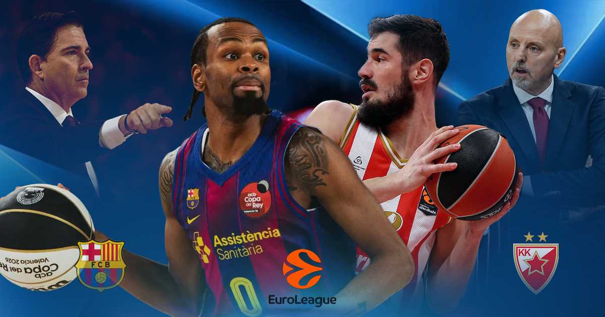 Кош за кош у "Блауграни", Звезда и Барселона у егалу