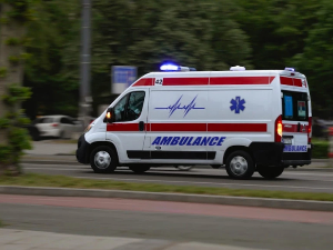 Судар аутобуса у Великом Мокром Лугу, повређене две особе