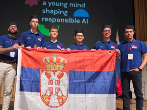 Димитрије Атанасковић са Међународне зимске олимпијаде у вештачкој интелигенцији донео сребрну медаљу у Ниш