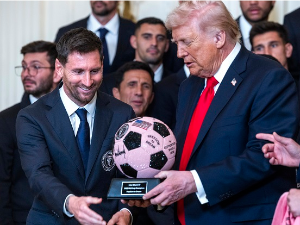 Трамп угостио Месија и Интер Мајами у Белој кући