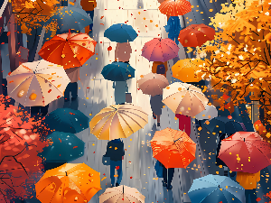 Добро јутро децо: Кишобраћај