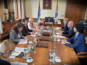 Петров са шефом мисије ОЕБС-а о ефикаснијем раду Уставног суда