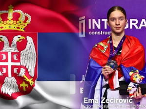 Ема Зећировић вицешампионка света у теквондоу
