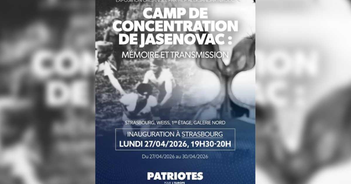 Изложба "Јасеновац, сећање и опомена" од 27. априла у Европском парламенту