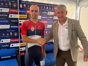 Душан Рајовић другу годину узастопно победник бициклистичке трке Београд-Бањалука