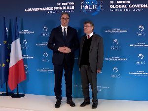 Вучић на Међународној конференцији о глобалној политици у Француској