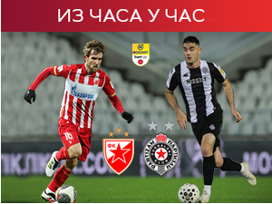 Звезда чека Партизан на 179. "вечитом дербију", познати састави