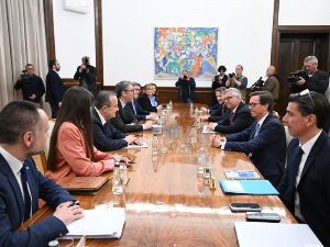 Вучић са Брунером: Чланство у ЕУ остаје стратешко опредељење Србије