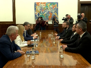 Завршене консултације председника Србије са представницима ПС, СВМ и СПП