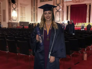 Милица Љујић, после студија у Бечу, у родном Пријепољу руководи фирмом у дрвној индустрији