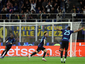 Петарда Интера против Роме