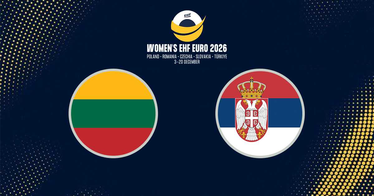 Рукометашице Србије настављају поход ка Европском првенству, противник је Литванија (РТС 2, 18.40)