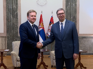 Вучић данас са Соренсеном