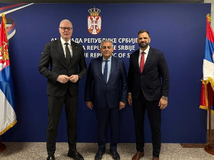Томашевића у посети амбасадору Србије у Босни и Херцеговини