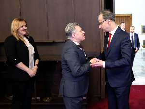 Мацут са представницима македонске националне мањине