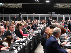 Конференција председника парламената ЕУ и земаља кандидата, учествује Ана Брнабић