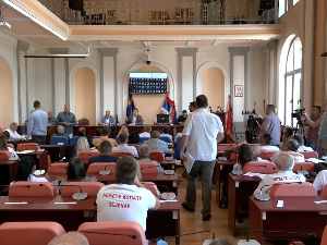 Заседа Скупштина града Зајечара после одлуке Уставног суда
