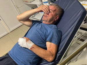 Претучен Србин у Косовском Поморављу 