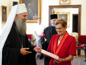 Патријарх одликовао Даницу Маринковић, која је као судија демаскирала случај Рачак