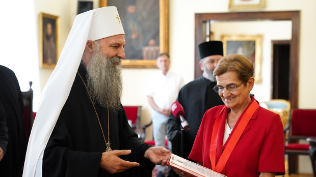 Патријарх одликовао Даницу Маринковић, која је као судија демаскирала случај Рачак