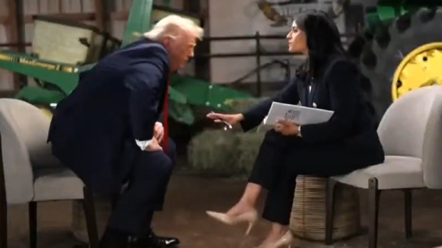 Трамп напустио интервју; водитељки рекао да је „или покварена, или глупа