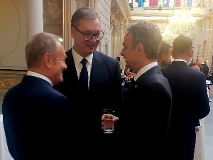 Макрон приредио вечеру за светске лидере у Јелисејској палати; Вучић: Француска један од најважнијих партнера Србије