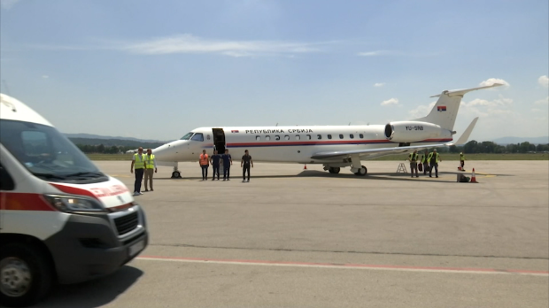 Слетео Владин авион у Ниш, првим летом превезено троје повређених у несрећи код Рисна