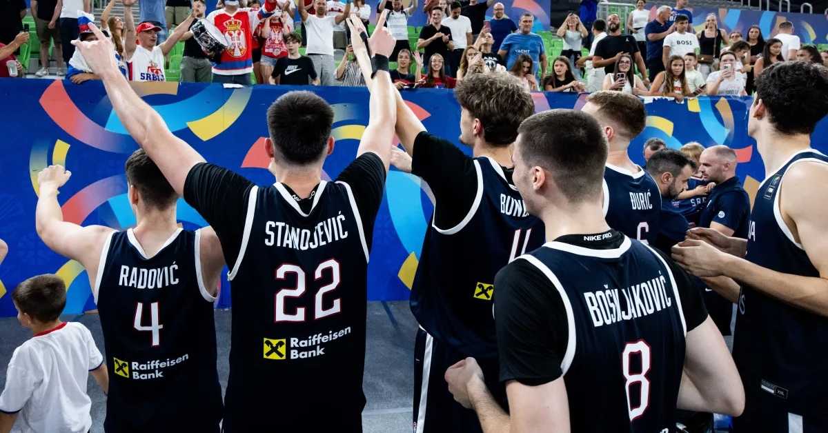 Кошаркаши Србије против Словеније за европско злато – "орлићи" на корак до титуле (19.00)