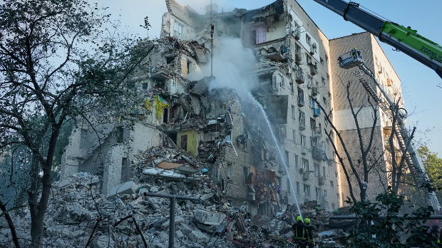 Напад дроновима на Кијев - расте број жртава; на удару руских снага и војни логистички центри у Новој Одеси