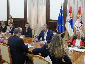 Вучић са делегацијом ЕБРД о наставку сарадње и стратешким пројектима за Србију