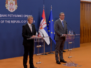 Вучић са Бабишем: За Србију најважније да буде део јединственог тржишта Европе