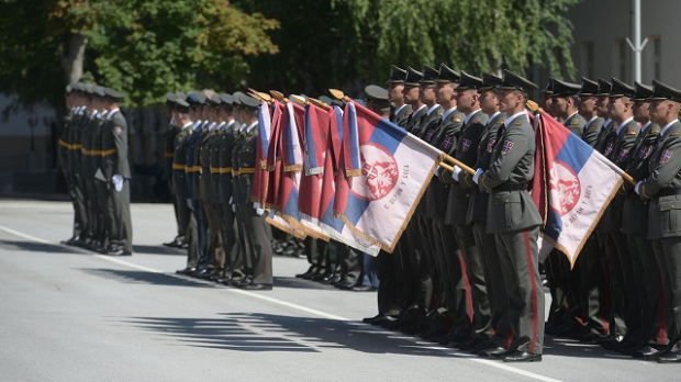 Генерална проба промоције најмлађих официра Војске Србије одржана на Бањици