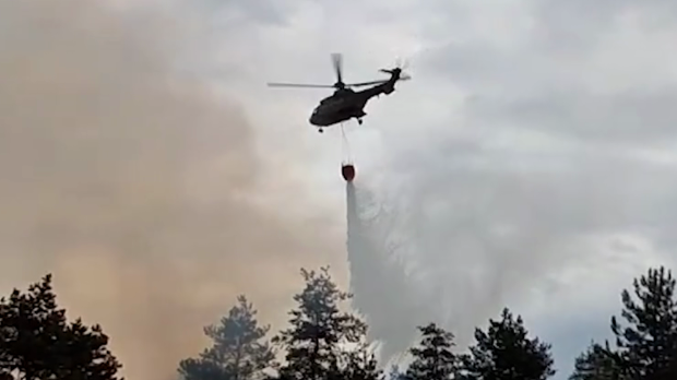 Угашен пожар у Делиблатској пешчари