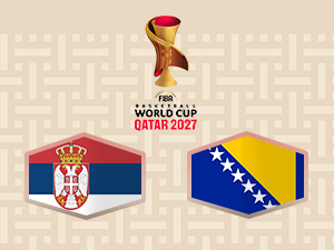 Кошарка - Кв. за СП 2027: Србија - Босна и Херцеговина