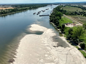 Водостај Дунава обара негативне рекорде из сата у сат, критични сектори узводно од Београда