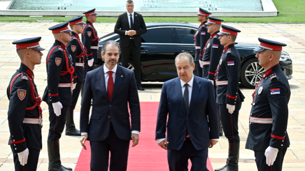 Генерални секретар Интерпола у Србији, састанци с Дачићем и Мацутом