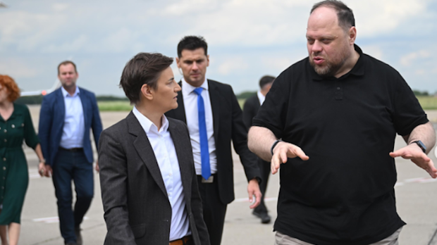 Председник Врховне раде Украјине у Београду